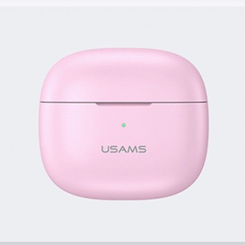 Рожеві бездротові TWS навушники Usams-NX10 BT 5.2