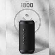 Bluetooth колонка Usams US-YX008 Portable Outdoor Wireless Speaker, чорного кольору