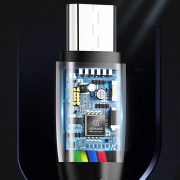 Дата кабель Usams US-SJ365 U35 USB to MicroUSB (1m), Чорний
