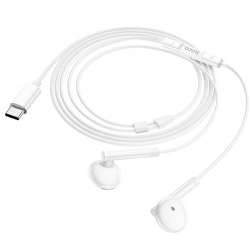 Стерео навушники Hoco M95 Type-C, White - Провідні навушники - зображення 2 