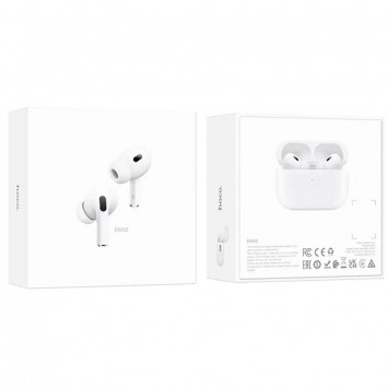 Bluetooth навушники Hoco EW50 TWS, White - TWS навушники - зображення 5 