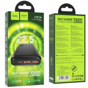 Портативний зарядний пристрій Power Bank Hoco J101A Astute 22.5W 20000 mAh, Black