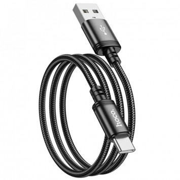Дата кабель Hoco X89 Wind USB to Type-C (1m), Black - Type-C кабели - изображение 1