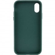 TPU чохол Bonbon Metal Style для Apple iPhone XS Max (6.5"), Зелений / Pine green