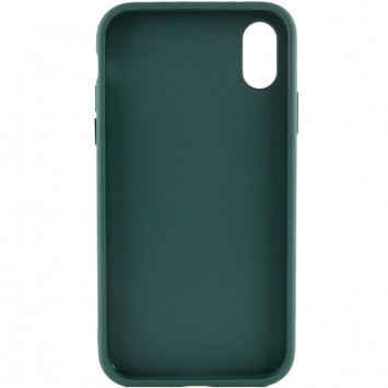 TPU чехол Bonbon Metal Style для Apple iPhone XS Max (6.5"), Зеленый / Pine green - Чехлы для iPhone XS Max - изображение 2
