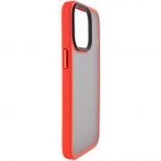TPU+PC чехол Metal Buttons для Apple iPhone 13 Pro Max (6.7"), Красный