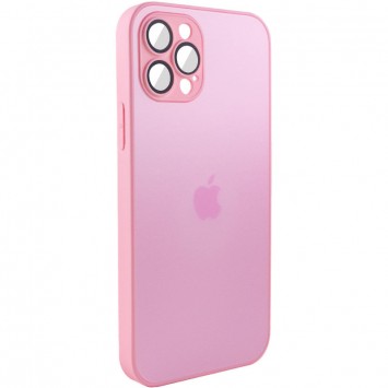 Чехол TPU+Glass Sapphire matte case для Apple iPhone 13 Pro Max (6.7"), Chanel Pink - Чехлы для iPhone 13 Pro Max - изображение 1