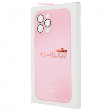 Чехол TPU+Glass Sapphire matte case для Apple iPhone 13 Pro Max (6.7"), Chanel Pink - Чехлы для iPhone 13 Pro Max - изображение 2