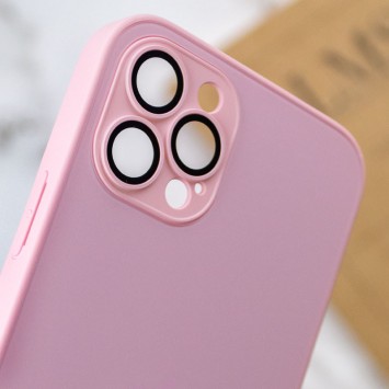 Чехол TPU+Glass Sapphire matte case для Apple iPhone 13 Pro Max (6.7"), Chanel Pink - Чехлы для iPhone 13 Pro Max - изображение 5