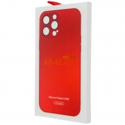 Чохол TPU+Glass Sapphire matte case для Apple iPhone 13 Pro Max (6.7"), Cola Red