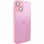 Чохол TPU+Glass Sapphire matte case для Apple iPhone 13 (6.1"), Chanel Pink