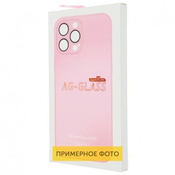 Чохол TPU+Glass Sapphire matte case для Apple iPhone 12 (6.1"), Chanel Pink - Чохли для iPhone 12 - зображення 2 