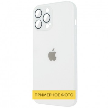 Чехол TPU+Glass Sapphire matte case для iPhone 12, Pearly White - Чехлы для iPhone 12 - изображение 1