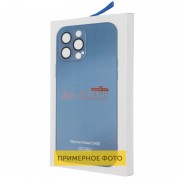 Чохол TPU+Glass Sapphire matte case для Apple iPhone 12 (6.1"), Navy Blue