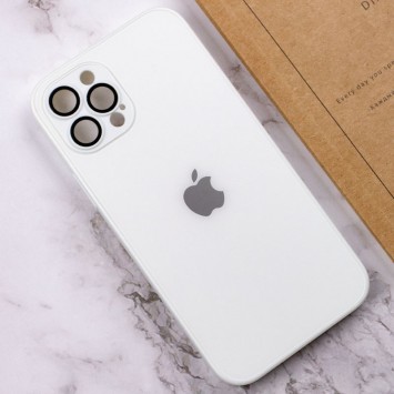 Чохол TPU+Glass Sapphire matte case для Apple iPhone 12 Pro (6.1"), Pearly White - Чохли для iPhone 12 Pro - зображення 3 