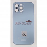 Чохол TPU+Glass Sapphire matte case для Apple iPhone 12 Pro (6.1"), Sierra Blue