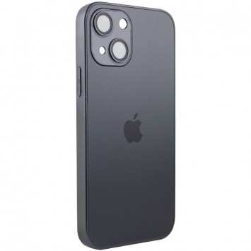Чохол TPU+Glass Sapphire matte case для Apple iPhone 14 (6.1"), Graphite Black - Чохли для iPhone 14 - зображення 1 