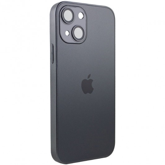 Чохол TPU+Glass Sapphire matte case для Apple iPhone 14 (6.1"), Graphite Black - зображення 1 