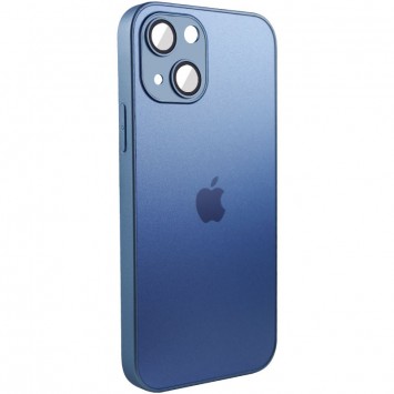 Чохол TPU+Glass Sapphire matte case для Apple iPhone 14 (6.1"), Sierra Blue - Чохли для iPhone 14 - зображення 1 