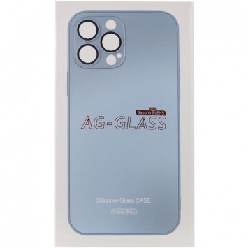 Чохол TPU+Glass Sapphire matte case для Apple iPhone 14 (6.1"), Sierra Blue - Чохли для iPhone 14 - зображення 3 