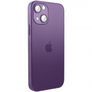 Чехол TPU+Glass Sapphire matte case для Apple iPhone 14 (6.1"), Deep Purple