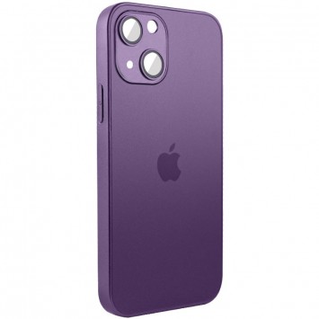 Чохол TPU+Glass Sapphire matte case для Apple iPhone 14 (6.1"), Deep Purple - Чохли для iPhone 14 - зображення 1 