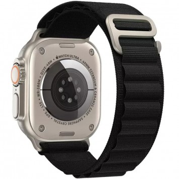 Ремешок Alpine Loop для Apple watch 42mm/44mm/45mm/49mm (m/l), Черный / Black - Apple Watch - изображение 1