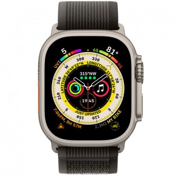 Ремешок Trail Loop для Apple watch 42mm/44mm/45mm/49mm (m/l), Black / Grey - Apple Watch - изображение 1