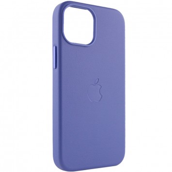 Шкіряний чохол Leather Case (AAA) with MagSafe для Apple iPhone 13 (6.1"), Wisteria - Чохли для iPhone 13 - зображення 1 