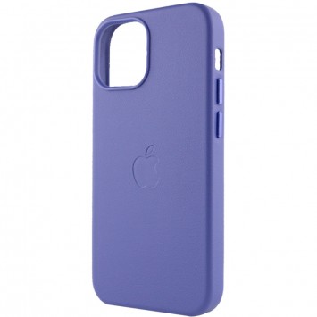 Шкіряний чохол Leather Case (AAA) with MagSafe для Apple iPhone 13 (6.1"), Wisteria - Чохли для iPhone 13 - зображення 2 
