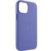 Кожаный чехол Leather Case (AAA) with MagSafe для iPhone 13 Pro Max (6.7"), Wisteria