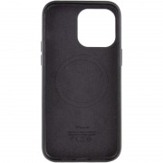 Шкіряний чохол Leather Case (AAA) with MagSafe для Apple iPhone 13 Pro (6.1"), Midnight