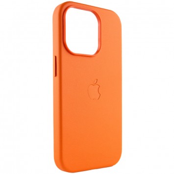 Кожаный чехол Leather Case (AAA) with MagSafe для Apple iPhone 13 Pro (6.1"), Golden Brown - Чехлы для iPhone 13 Pro - изображение 1