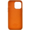 Кожаный чехол Leather Case (AAA) with MagSafe для Apple iPhone 14 Pro Max (6.7"), Golden Brown