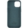 Шкіряний чохол Leather Case (AAA) with MagSafe для Apple iPhone 14 (6.1"), Succulent