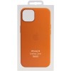 Шкіряний чохол Leather Case (AAA) with MagSafe для Apple iPhone 14 (6.1"), Umber