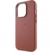 Шкіряний чохол Leather Case (AAA) with MagSafe для Apple iPhone 14 Pro (6.1"), Umber