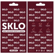 Захисне скло SKLO 3D (full glue) для Samsung Galaxy A71 / Note 10 Lite / M51 / M62 / M52, Чорний