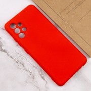 Чехол Silicone Cover Lakshmi Full Camera (A) для Samsung Galaxy A32 4G, Красный / Red