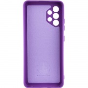 Чехол Silicone Cover Lakshmi Full Camera (A) для Samsung Galaxy A32 4G, Фиолетовый/Purple