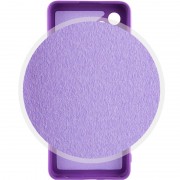 Чохол Silicone Cover Lakshmi Full Camera (A) для Samsung Galaxy A32 4G, Фіолетовий / Purple