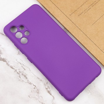 Чехол Silicone Cover Lakshmi Full Camera (A) для Samsung Galaxy A32 4G, Фиолетовый/Purple - Чехлы для Samsung Galaxy A32 (A325F) 4G - изображение 3