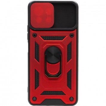 Ударопрочный чехол Camshield Serge Ring для Xiaomi Mi 11 Lite, Красный - Чехлы для Xiaomi Mi 11 Lite - изображение 2