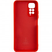 Чехол Silicone Cover Lakshmi Full Camera (A) для Xiaomi Redmi Note 11 (Global) / Note 11S, Красный / Red