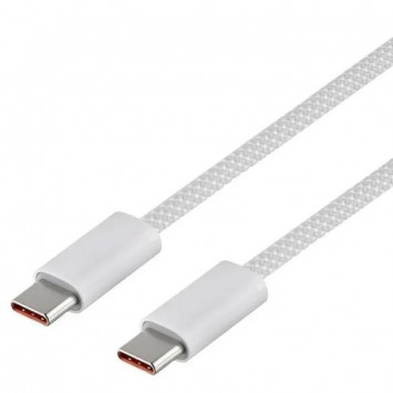 USB кабель Baseus Dynamic Series Type-C to Type-C 100W (1m) (CALD00020), White - Type-C кабели - изображение 1