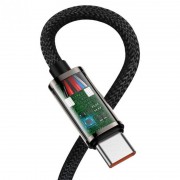 Угловой USB кабель Baseus Legend Series Elbow Type-C to Type-C 100W (1m) (CATCS-01), Black
