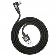 Дата кабель Baseus MVP Elbow Micro-USB Cable 1.5A (2m) (CAMMVP-B), Black