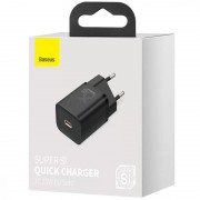 Зарядний пристрій Baseus Super Si Quick Charger 1C 25W (CCSP), Чорний