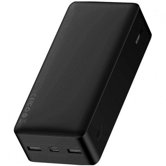 Портативное зарядное устройство для Baseus Bipow Overseas 15W 30000mAh (PPBD050201), Black
