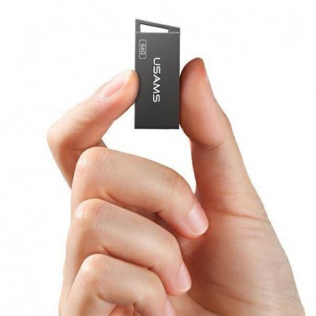 Флеш накопитель USAMS US-ZB206 USB2.0 High Speed Flash Drive 32 Gb, Iron-grey - Флеш память USB - изображение 1